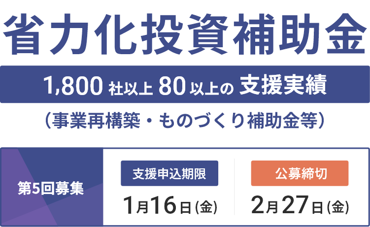 省力化投資補助金